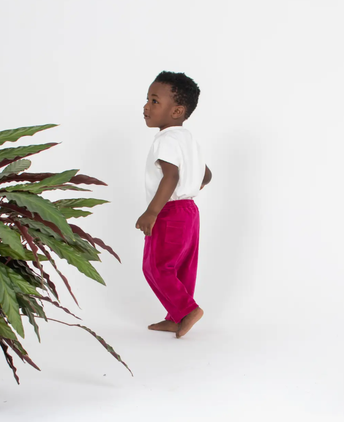 Tiny and Pretty Fuchsia Trousers